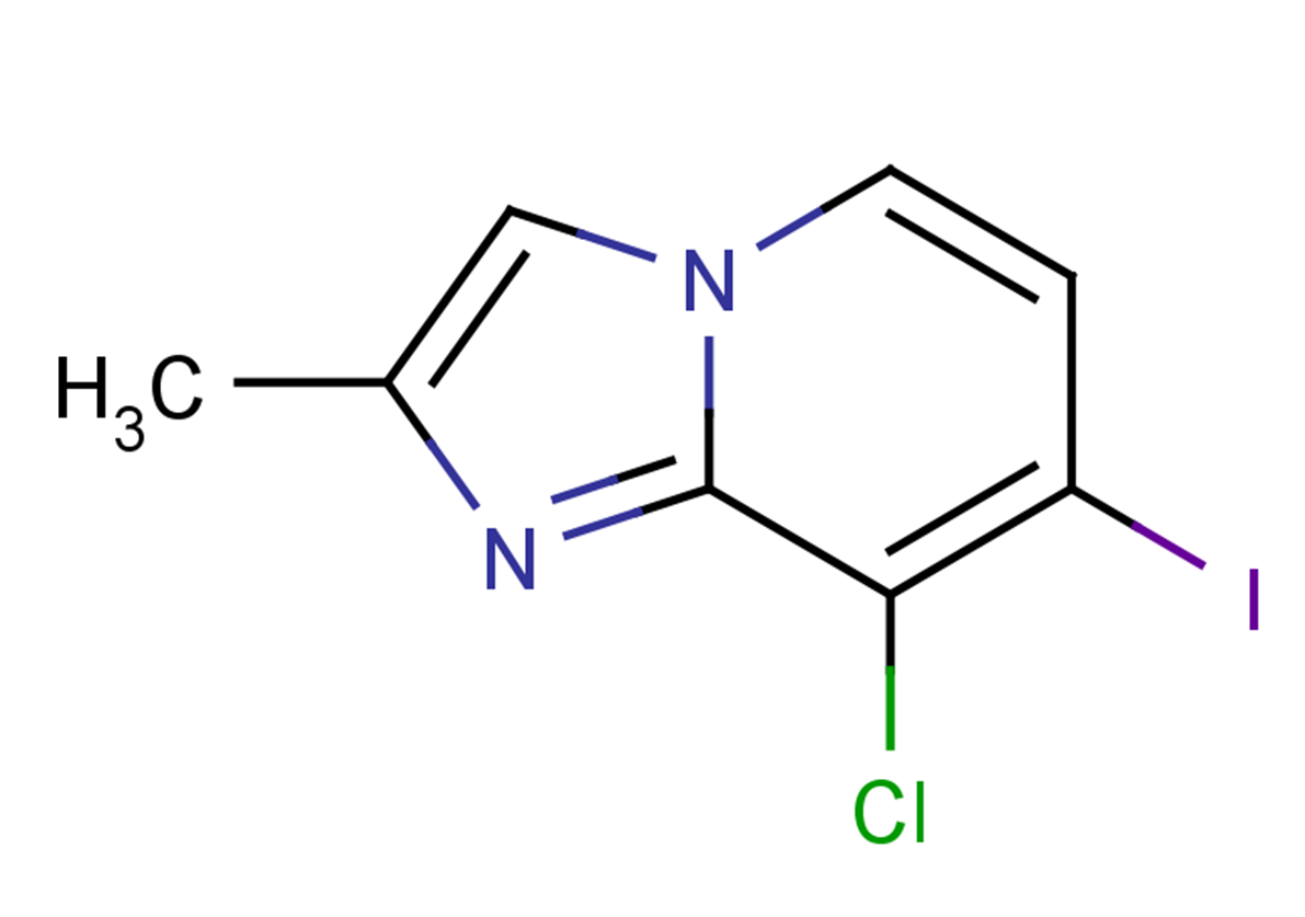 8-chloro-7-iodo-2-methylimidazo[1,2-a]pyridine