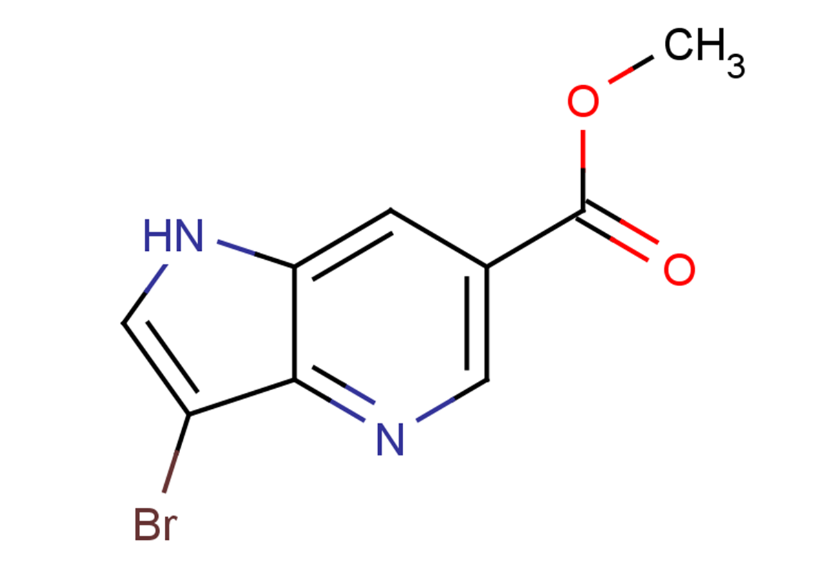 methyl 3-bromo-1H-pyrrolo[3,2-b]pyridine-6-carboxylate