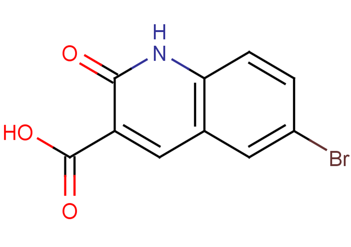 6-bromo-2-oxo-1,2-dihydroquinoline-3-carboxylic acid