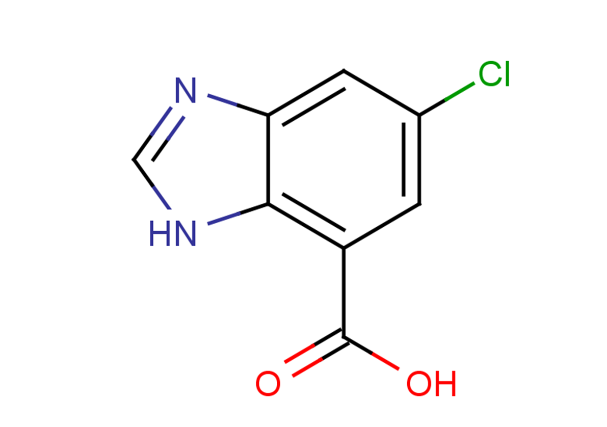 5-chloro-1H-1,3-benzodiazole-7-carboxylic acid