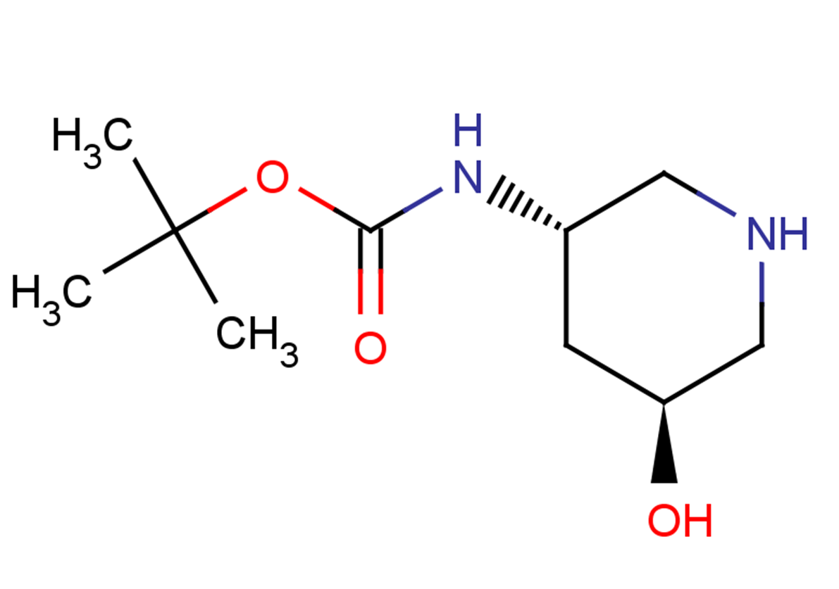 tert-butyl N-[(3S,5S)-5-hydroxypiperidin-3-yl]carbamate