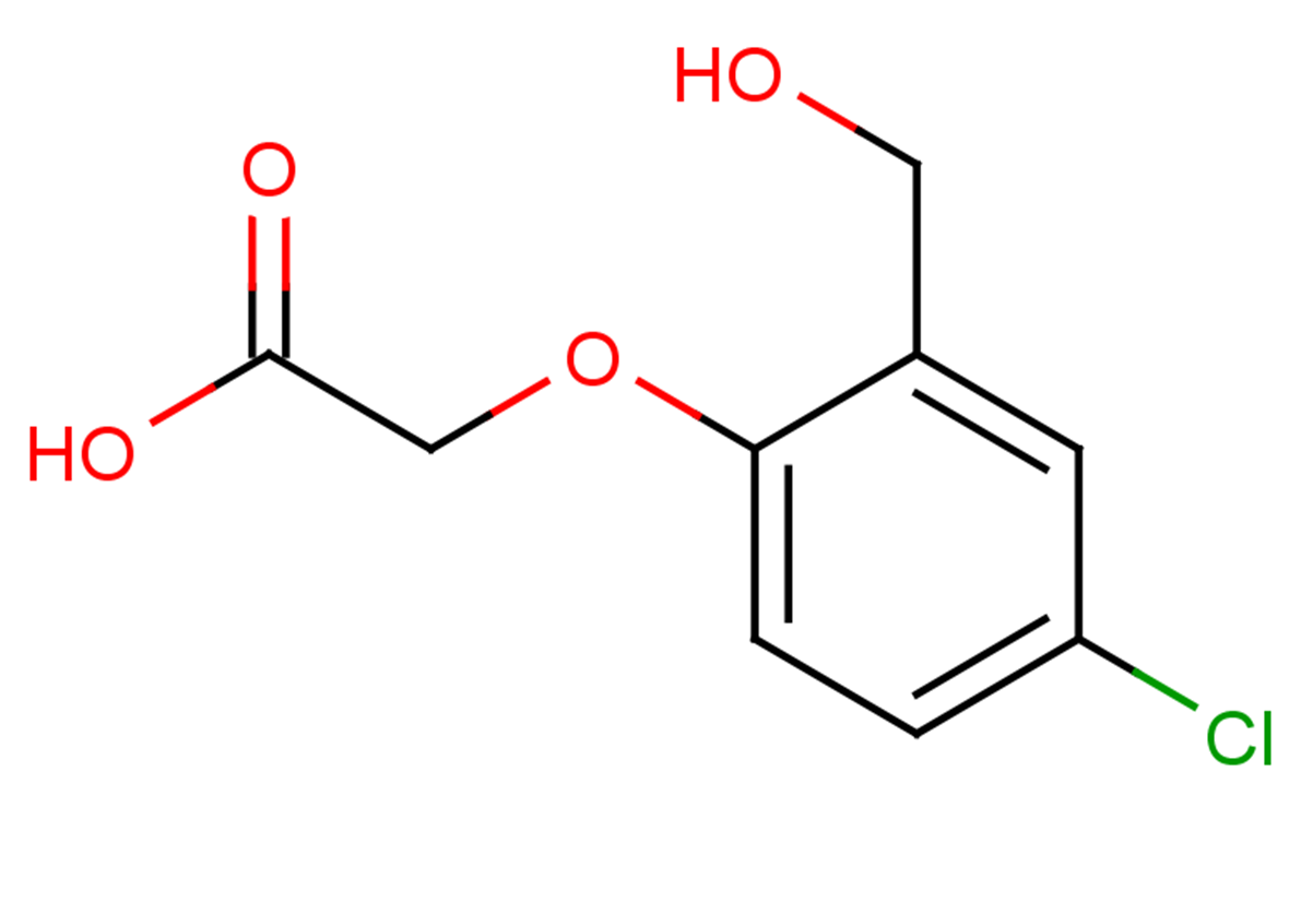 2-[4-chloro-2-(hydroxymethyl)phenoxy]acetic acid