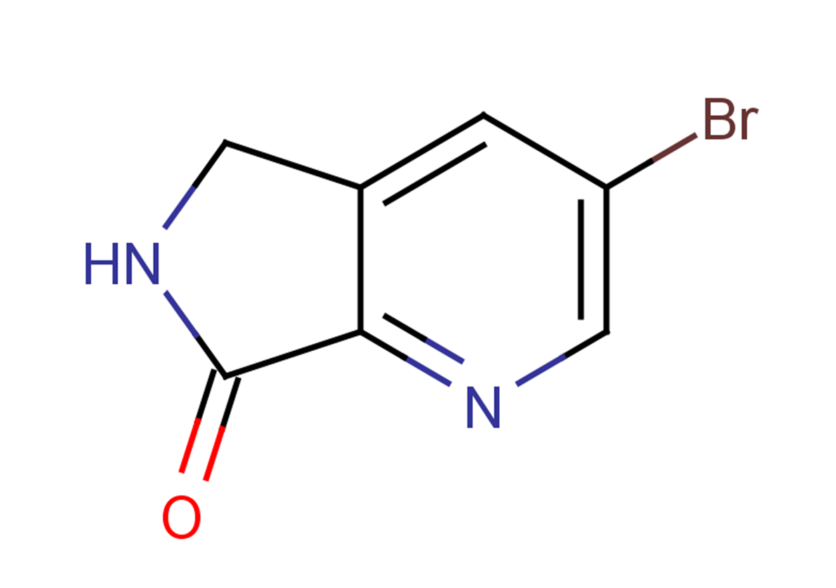 3-bromo-5H,6H,7H-pyrrolo[3,4-b]pyridin-7-one