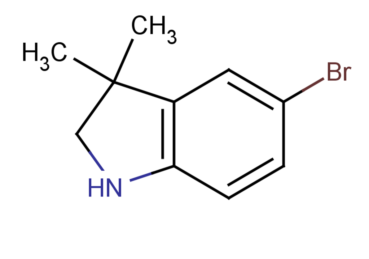 5-bromo-3,3-dimethyl-2,3-dihydro-1H-indole