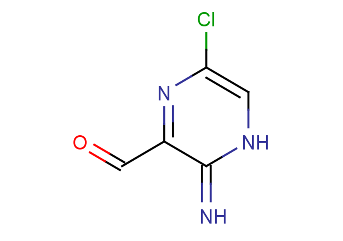 6-chloro-3-imino-3,4-dihydropyrazine-2-carbaldehyde