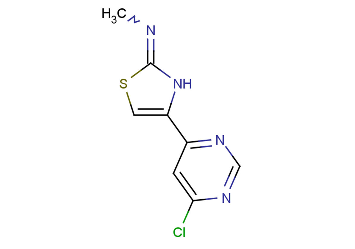 4-(6-chloropyrimidin-4-yl)-N-methyl-2,3-dihydro-1,3-thiazol-2-imine