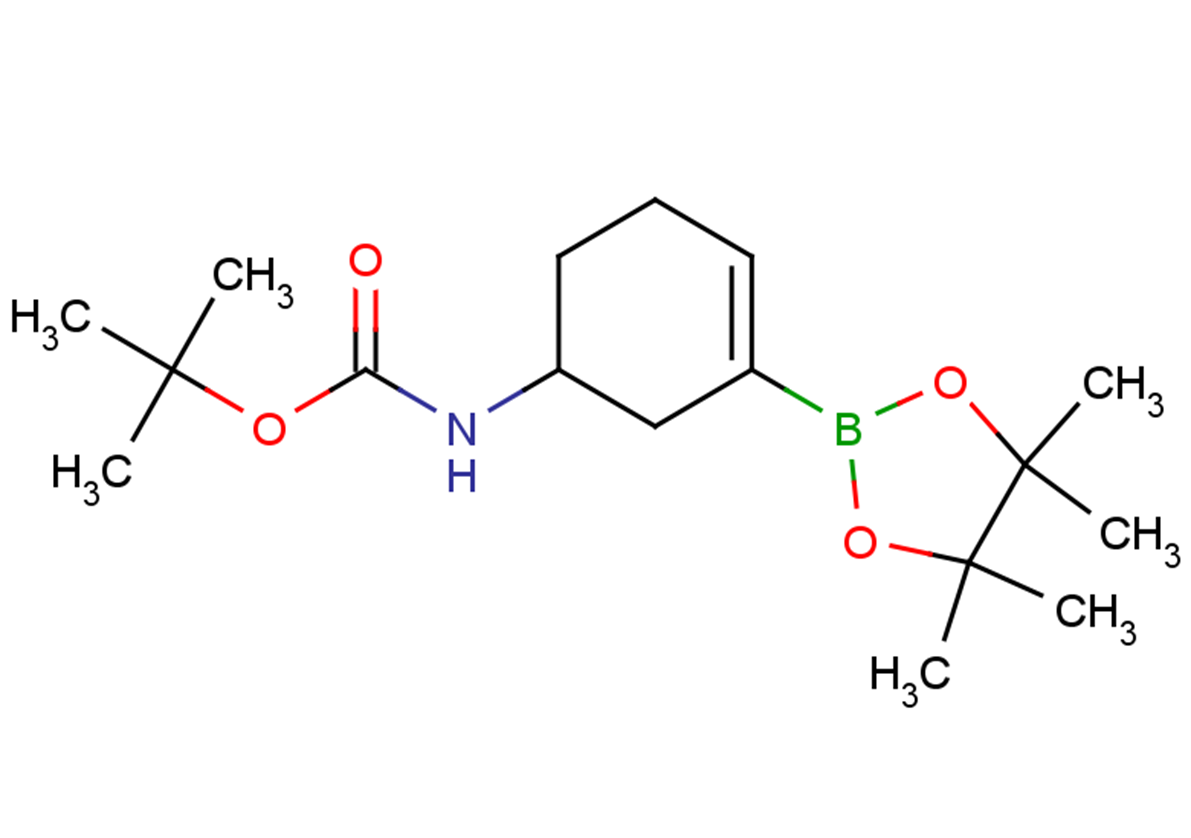 tert-butyl N-[3-(4,4,5,5-tetramethyl-1,3,2-dioxaborolan-2-yl)cyclohex-3-en-1-yl]carbamate