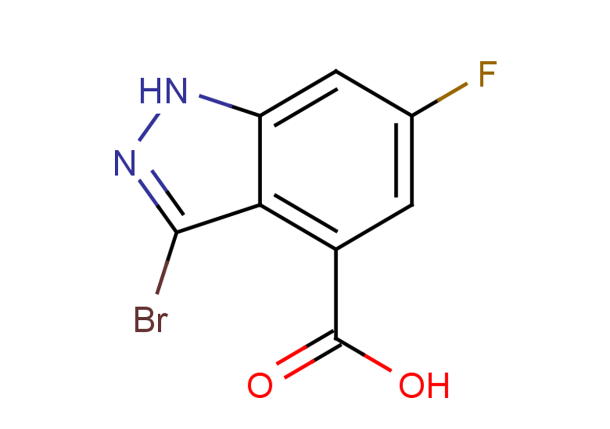 3-bromo-6-fluoro-1H-indazole-4-carboxylic acid