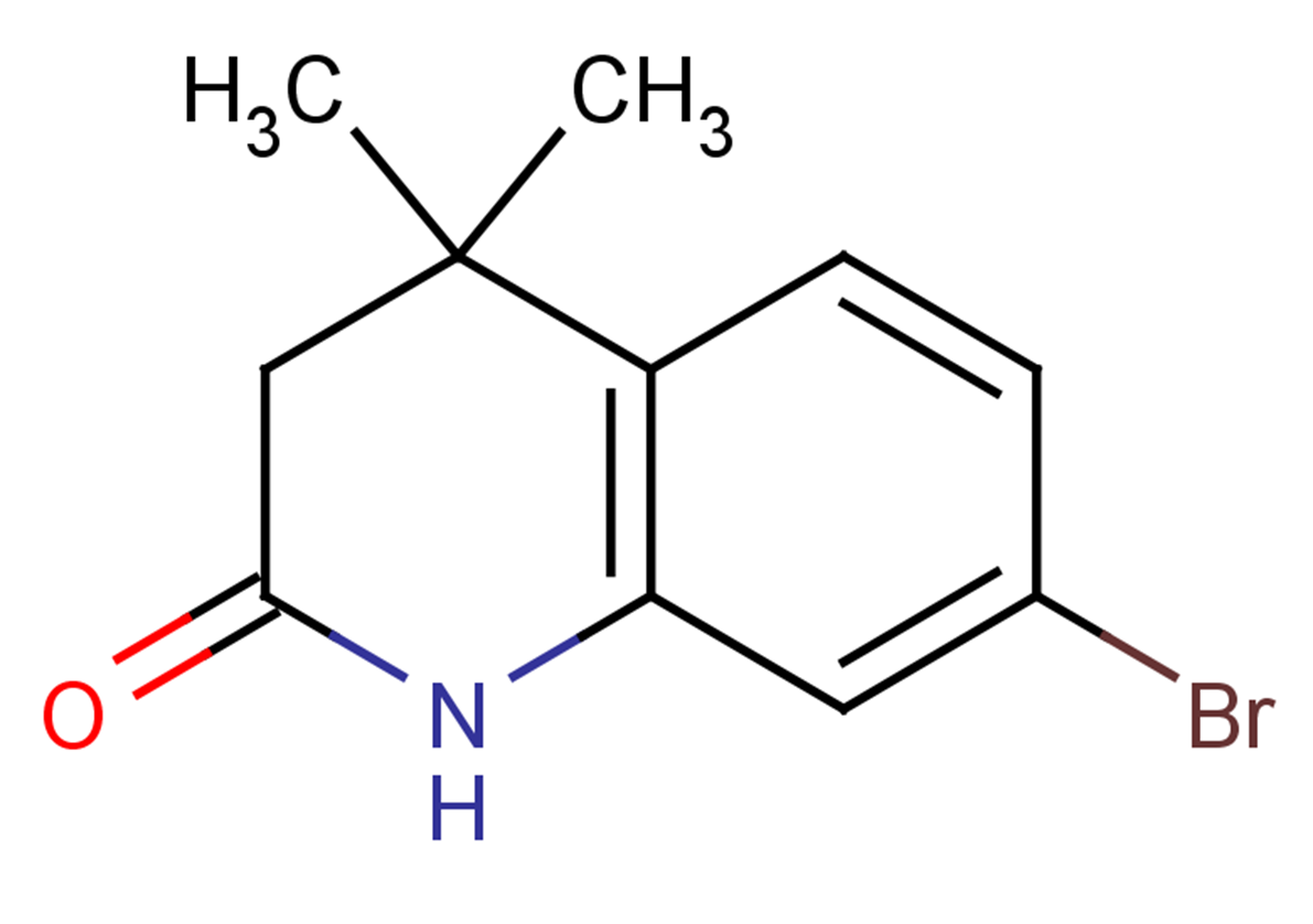 7-bromo-4,4-dimethyl-1,2,3,4-tetrahydroquinolin-2-one