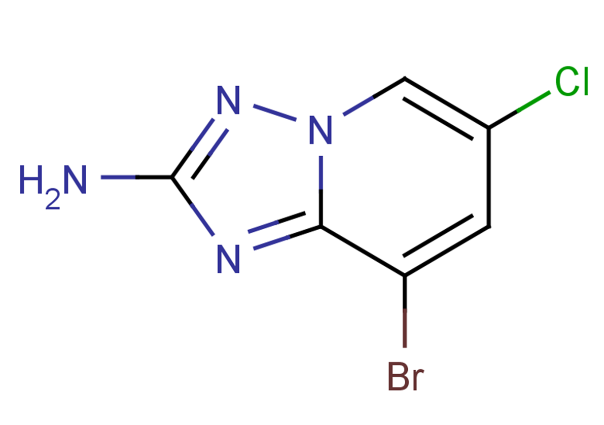 8-bromo-6-chloro-[1,2,4]triazolo[1,5-a]pyridin-2-amine