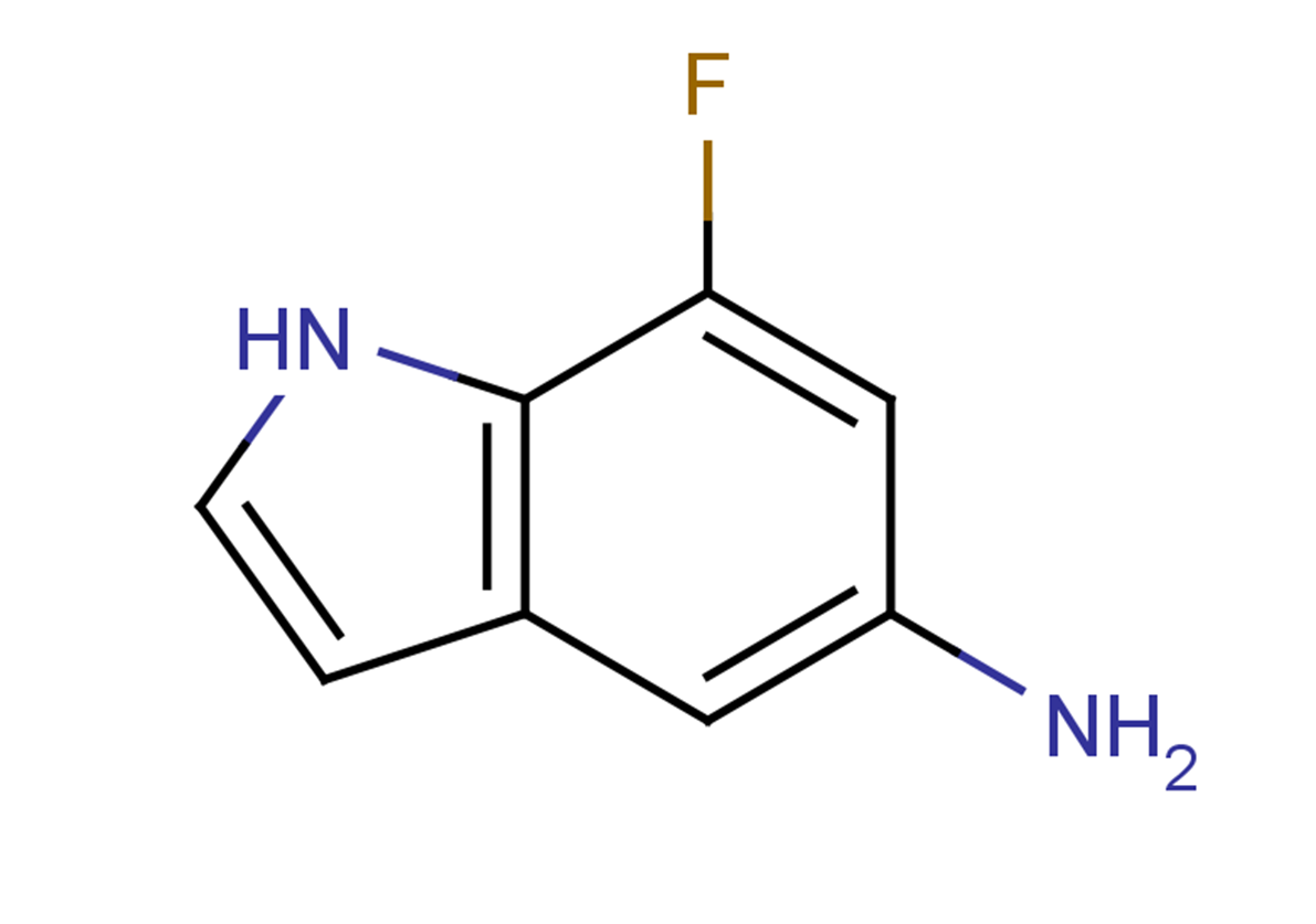 7-fluoro-1H-indol-5-amine