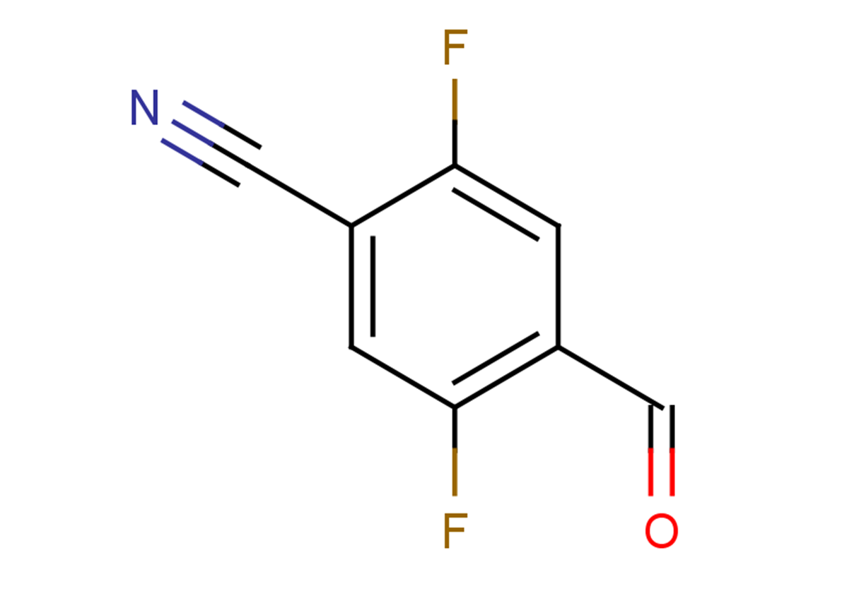 2,5-difluoro-4-formylbenzonitrile