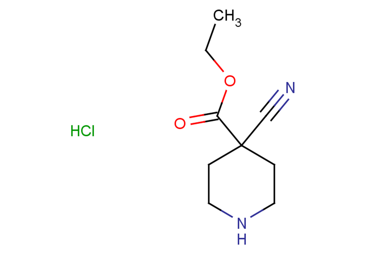 ethyl 4-cyanopiperidine-4-carboxylate hydrochloride