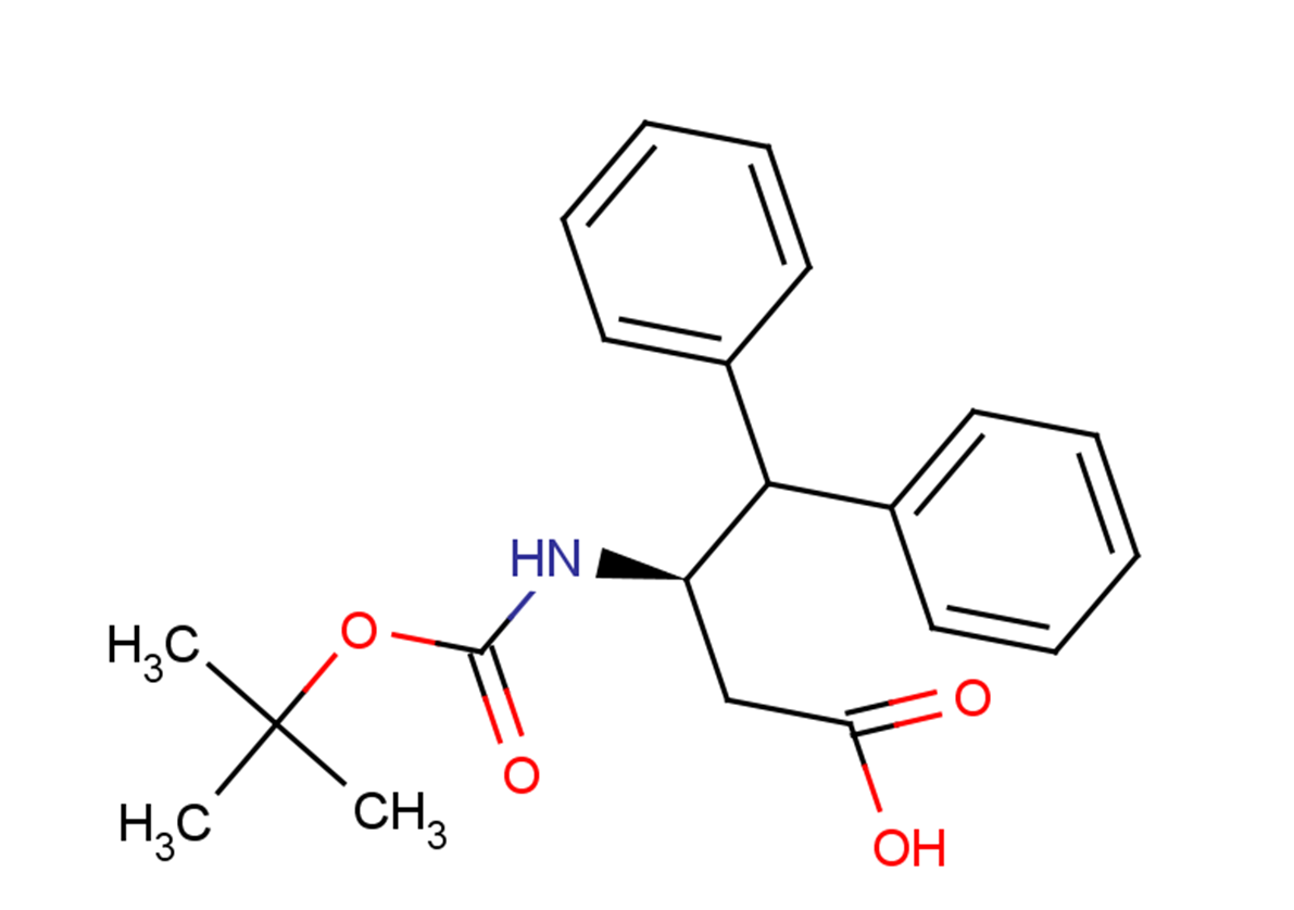 (3R)-3-{[(tert-butoxy)carbonyl]amino}-4,4-diphenylbutanoic acid