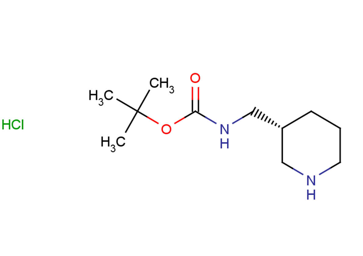 tert-butyl N-[(3R)-piperidin-3-ylmethyl]carbamate hydrochloride