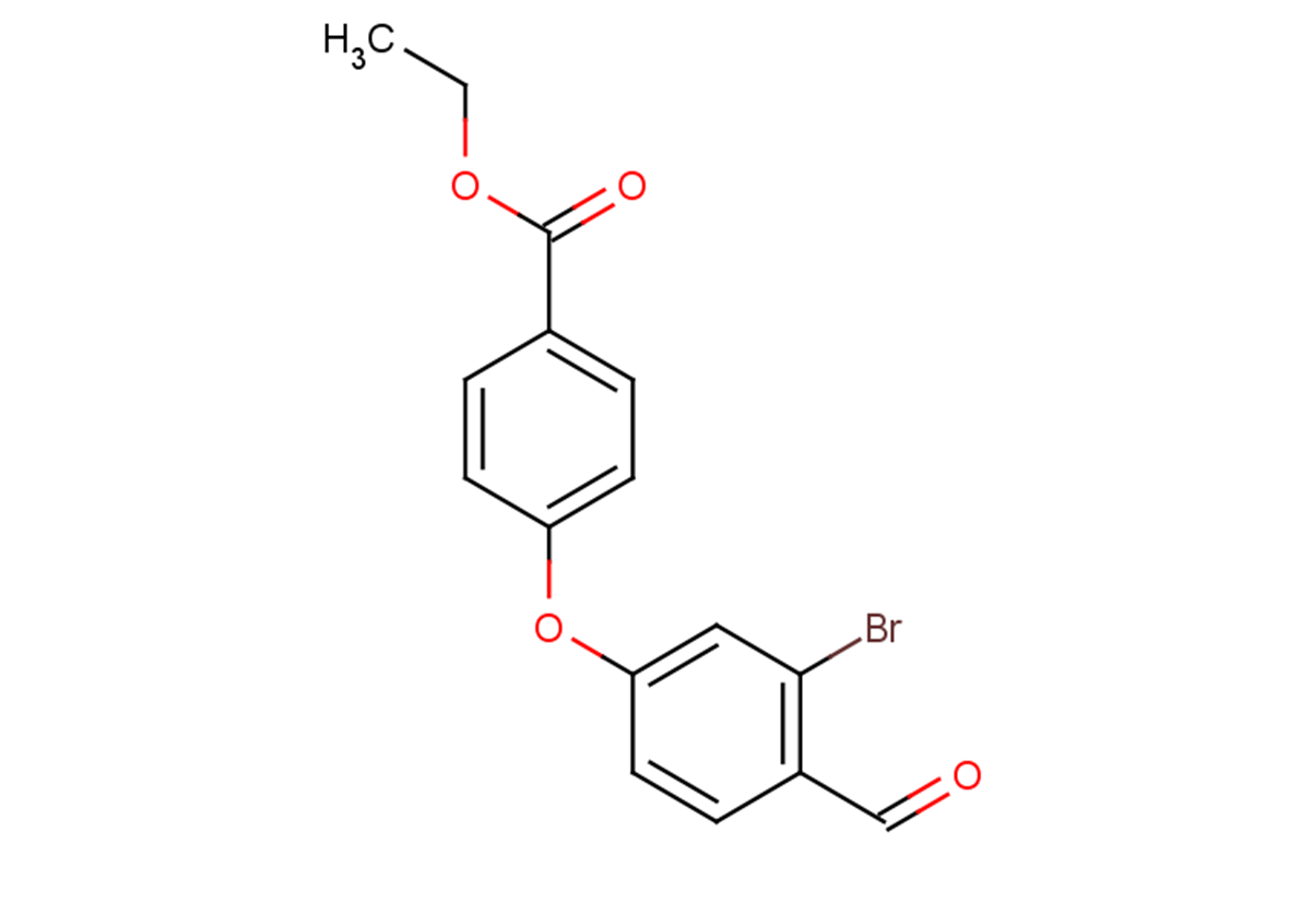 ethyl 4-(3-bromo-4-formylphenoxy)benzoate