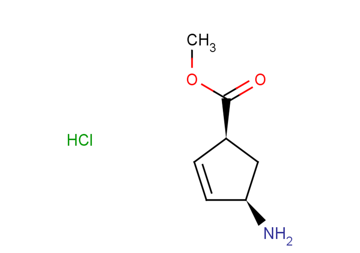 methyl (1S,4R)-4-aminocyclopent-2-ene-1-carboxylate hydrochloride