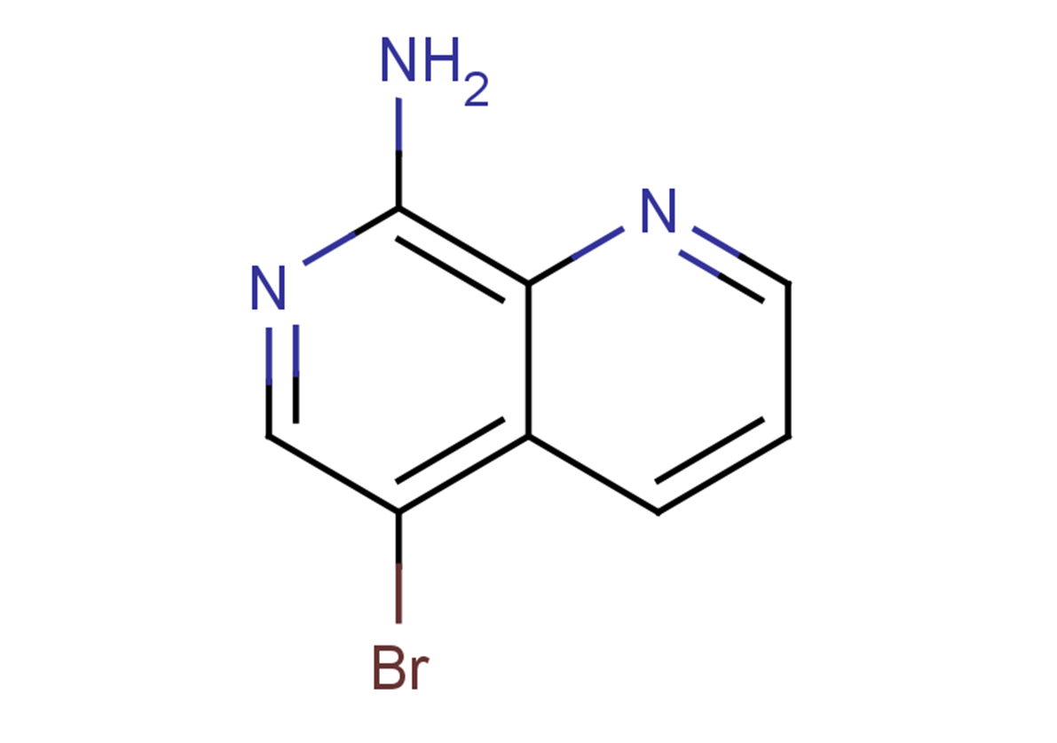 5-bromo-1,7-naphthyridin-8-amine