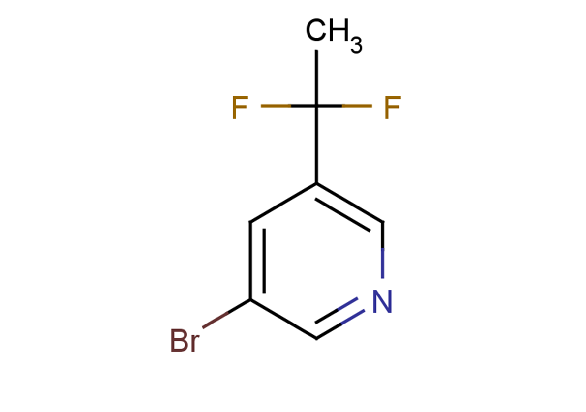 3-bromo-5-(1,1-difluoroethyl)pyridine