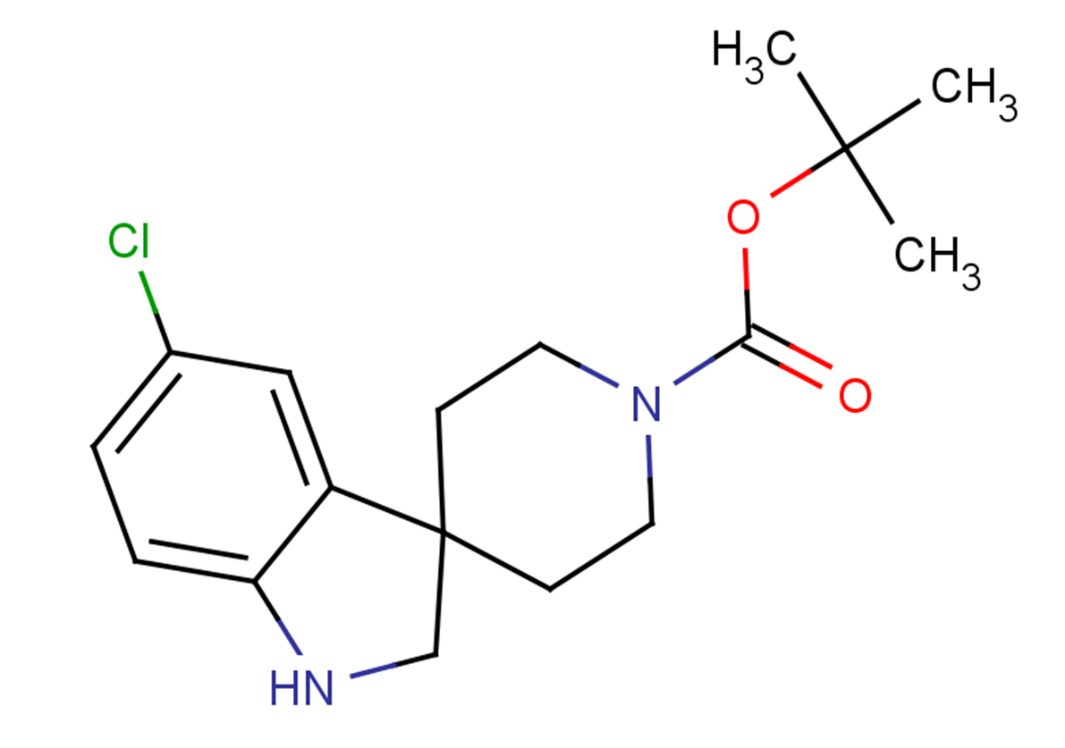 tert-butyl 5-chloro-1,2-dihydrospiro[indole-3,4'-piperidine]-1'-carboxylate