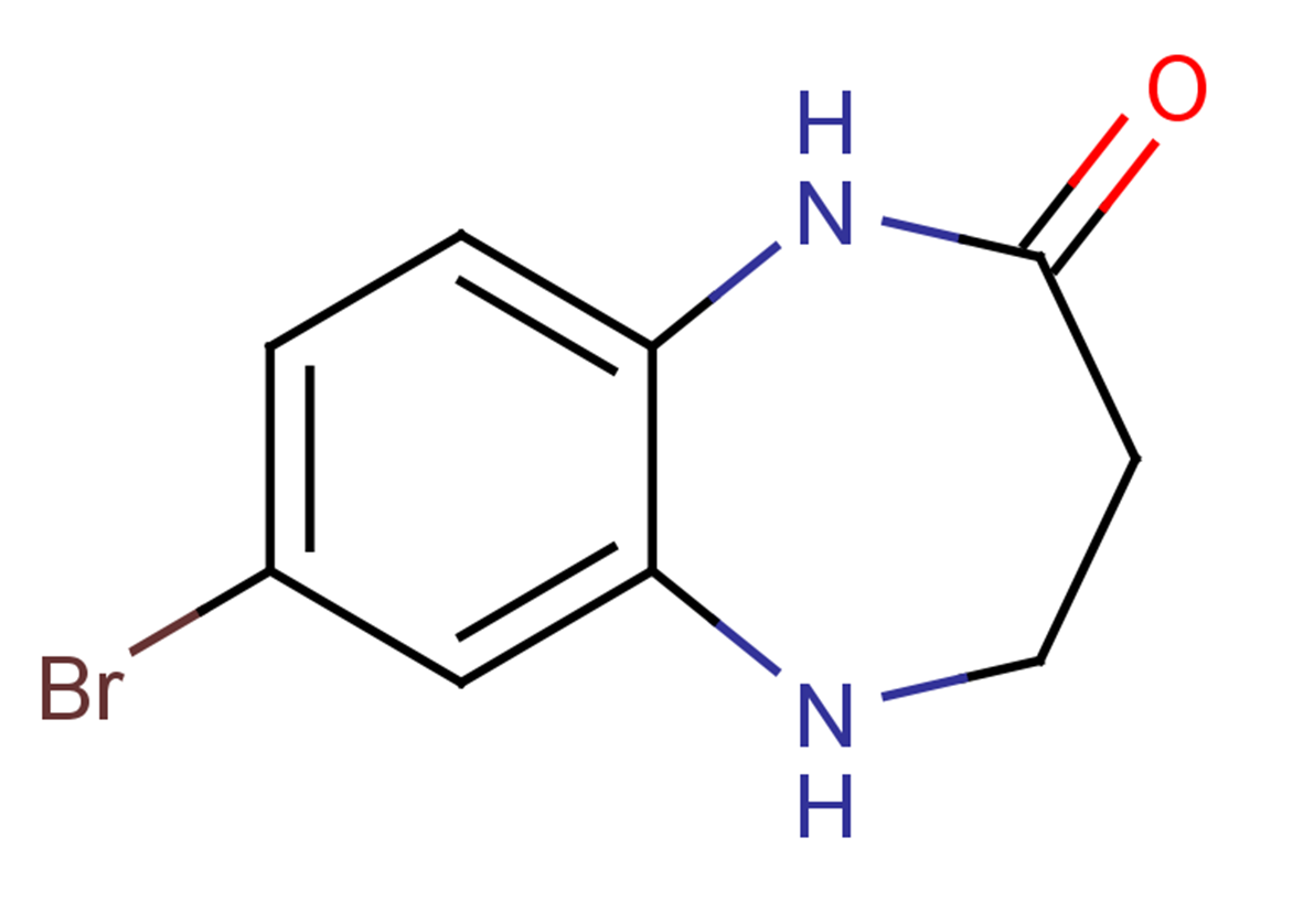 7-bromo-2,3,4,5-tetrahydro-1H-1,5-benzodiazepin-2-one