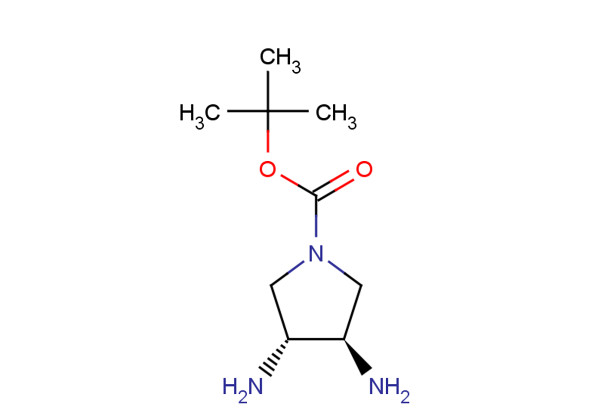 tert-butyl (3R,4R)-3,4-diaminopyrrolidine-1-carboxylate