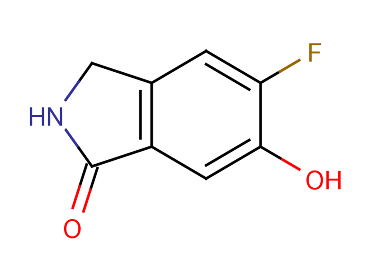 5-fluoro-6-hydroxy-2,3-dihydro-1H-isoindol-1-one