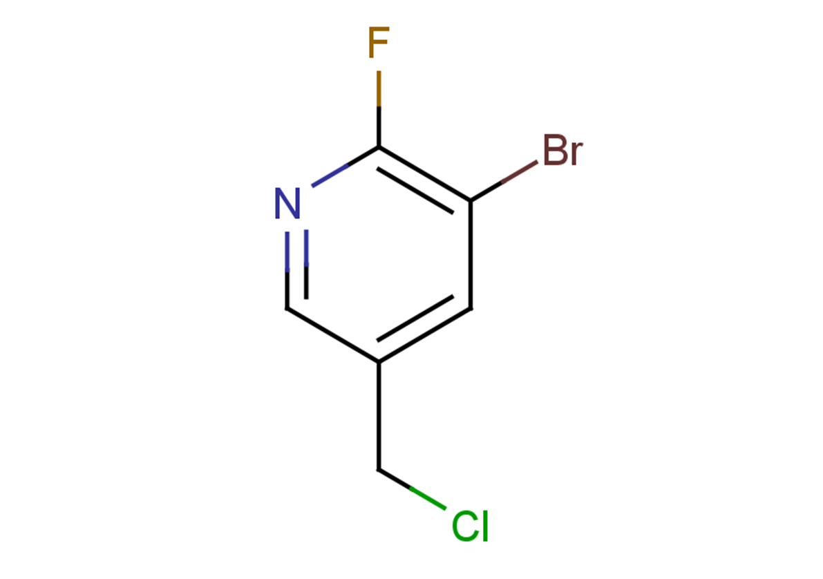 3-bromo-5-(chloromethyl)-2-fluoropyridine