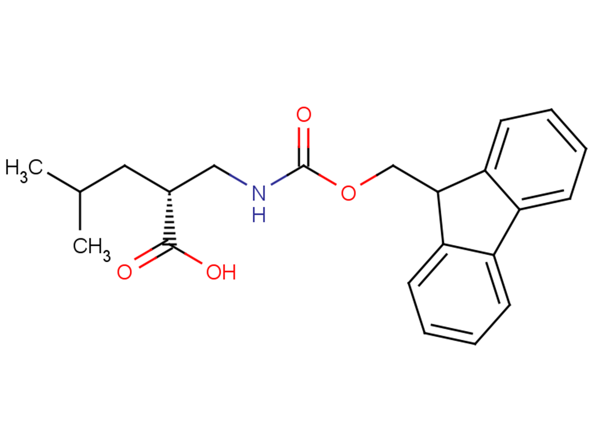 (2R)-2-({[(9H-fluoren-9-ylmethoxy)carbonyl]amino}methyl)-4-methylpentanoic acid