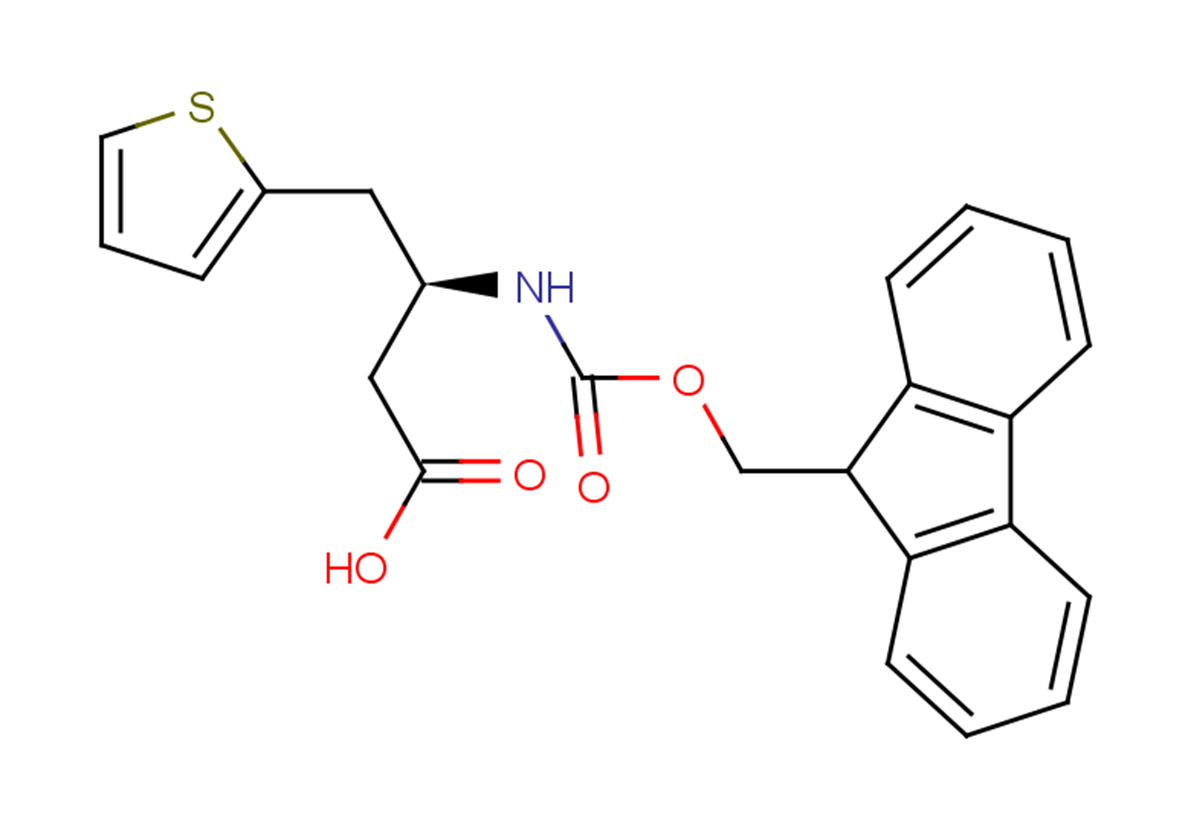 (3S)-3-{[(9H-fluoren-9-ylmethoxy)carbonyl]amino}-4-(thiophen-2-yl)butanoic acid