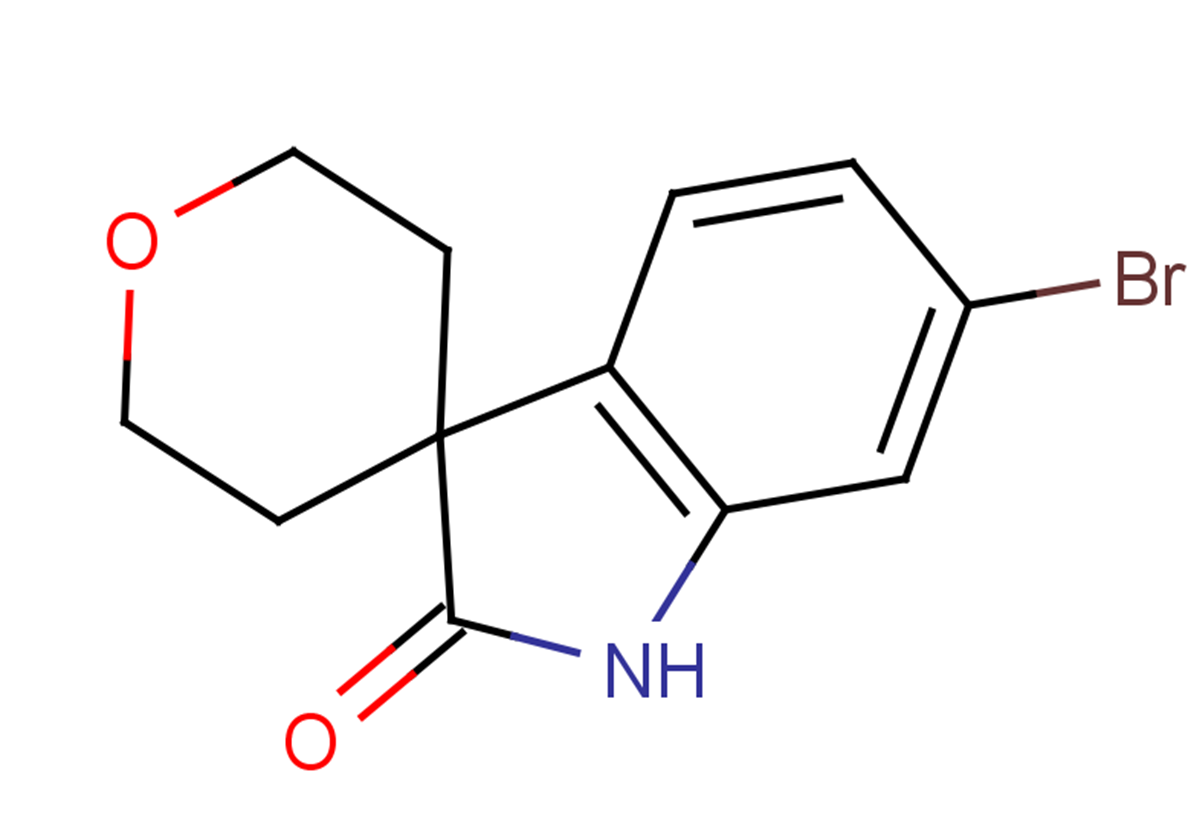 6-bromo-1,2-dihydrospiro[indole-3,4'-oxane]-2-one