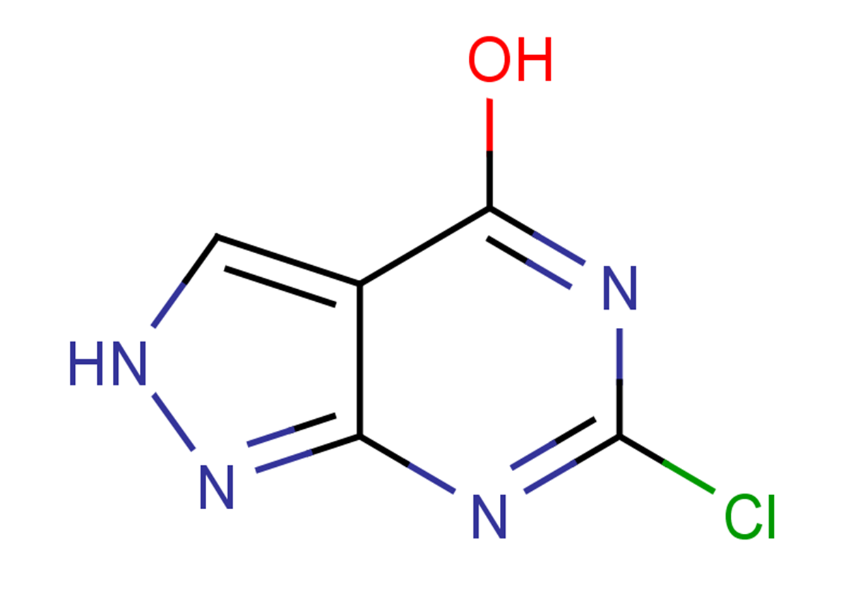 6-chloro-2H-pyrazolo[3,4-d]pyrimidin-4-ol