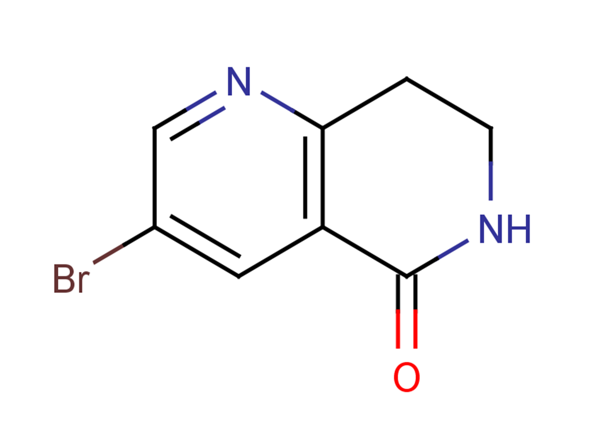 3-bromo-5,6,7,8-tetrahydro-1,6-naphthyridin-5-one