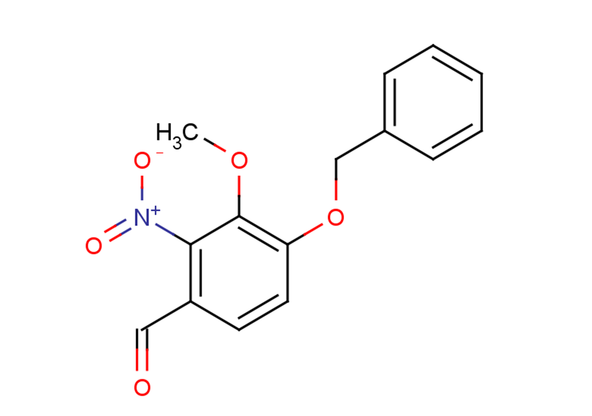 4-(benzyloxy)-3-methoxy-2-nitrobenzaldehyde