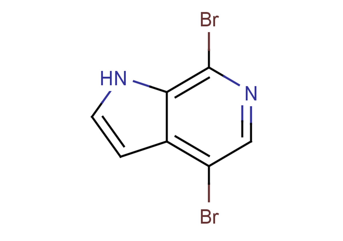 4,7-dibromo-1H-pyrrolo[2,3-c]pyridine