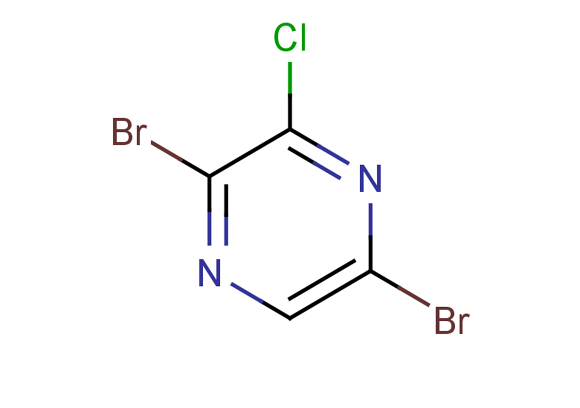 2,5-dibromo-3-chloropyrazine
