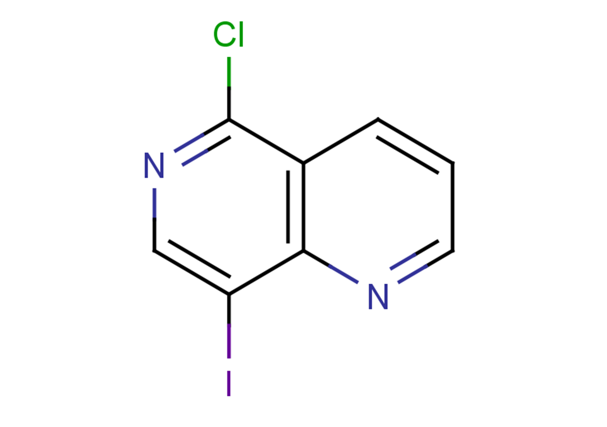 5-chloro-8-iodo-1,6-naphthyridine