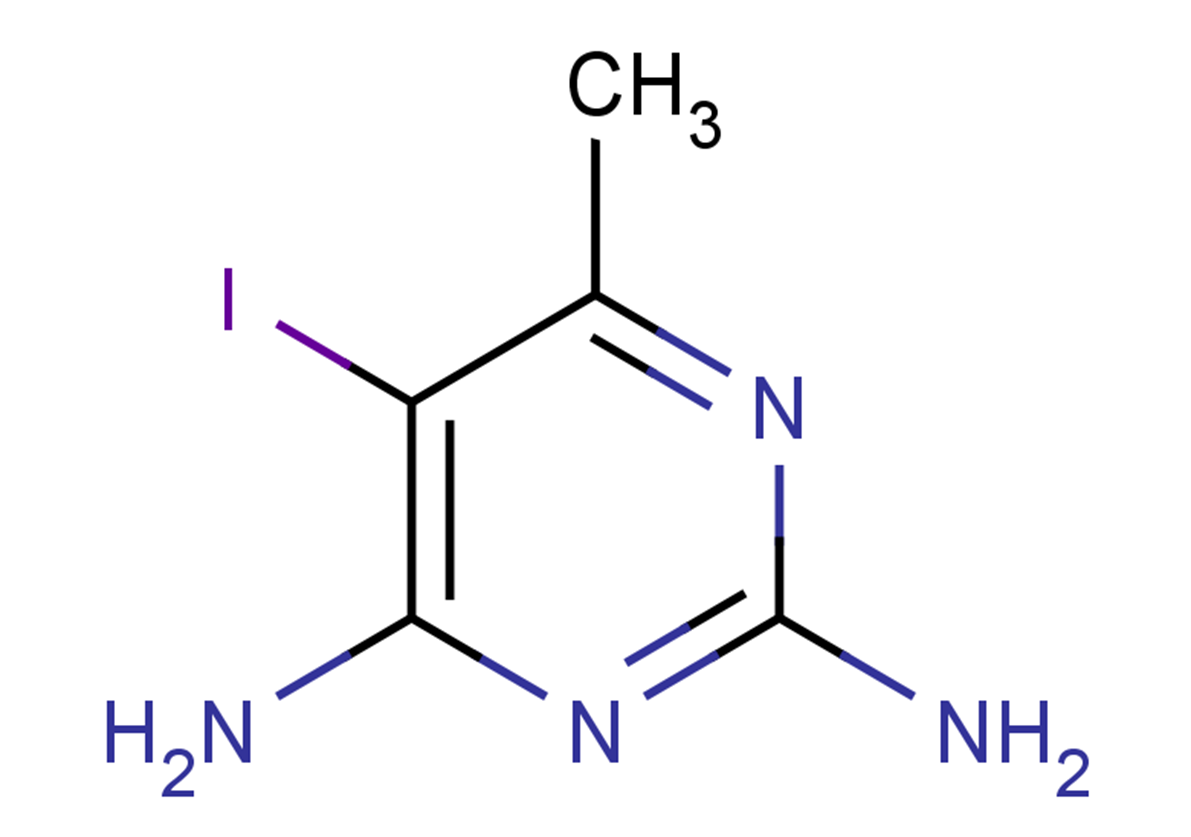 5-iodo-6-methylpyrimidine-2,4-diamine