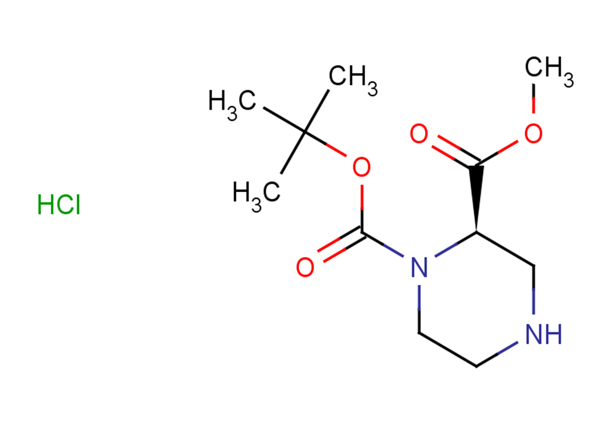 1-tert-butyl 2-methyl (2R)-piperazine-1,2-dicarboxylate hydrochloride