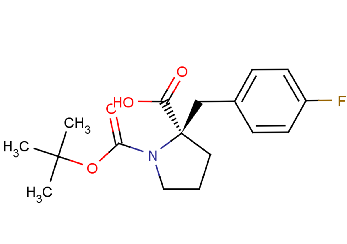 (2R)-1-[(tert-butoxy)carbonyl]-2-[(4-fluorophenyl)methyl]pyrrolidine-2-carboxylic acid