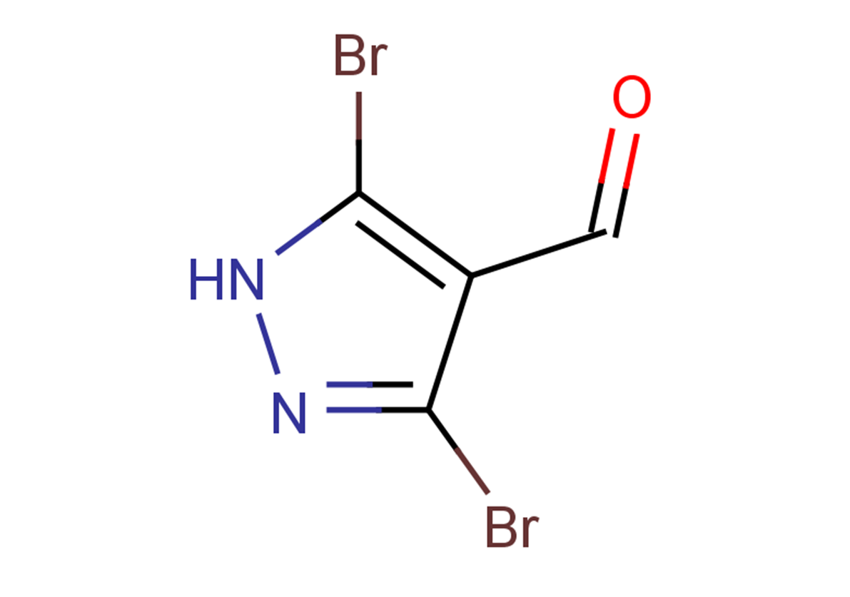 3,5-dibromo-1H-pyrazole-4-carbaldehyde