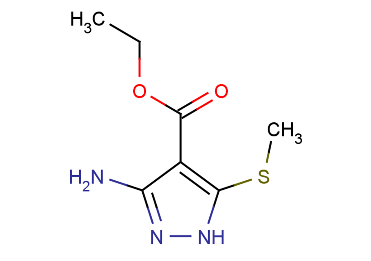 ethyl 3-amino-5-(methylsulfanyl)-1H-pyrazole-4-carboxylate