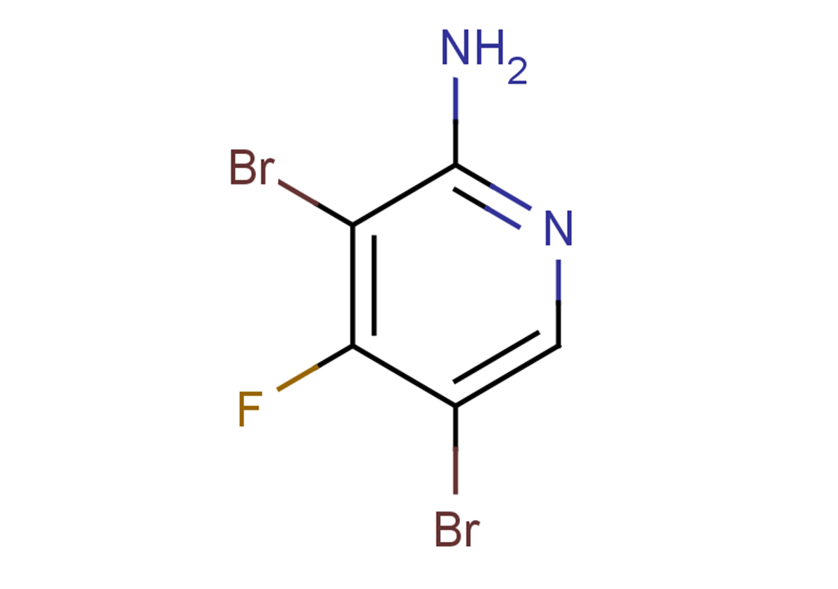 3,5-dibromo-4-fluoropyridin-2-amine