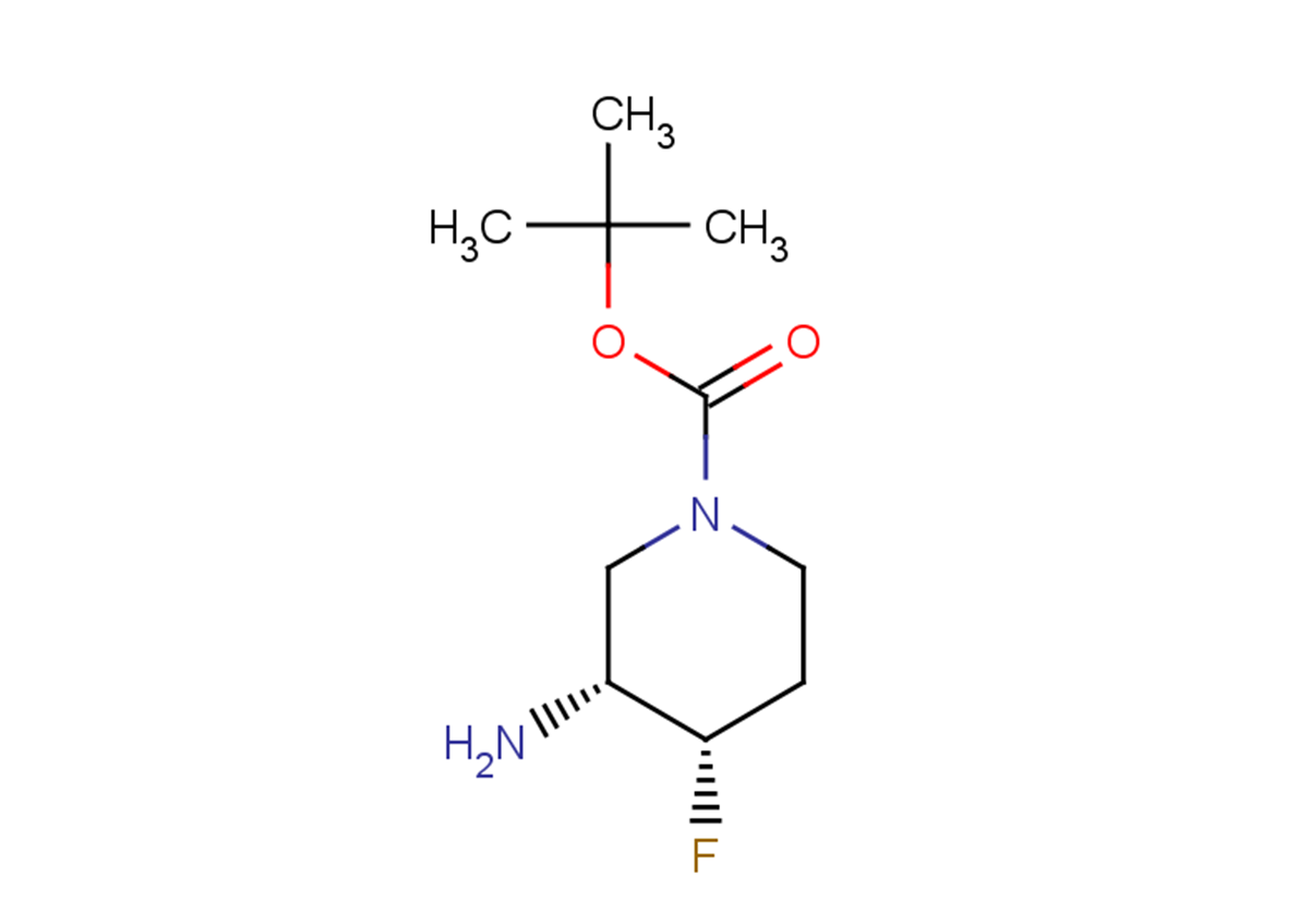 tert-butyl (3R,4S)-3-amino-4-fluoropiperidine-1-carboxylate