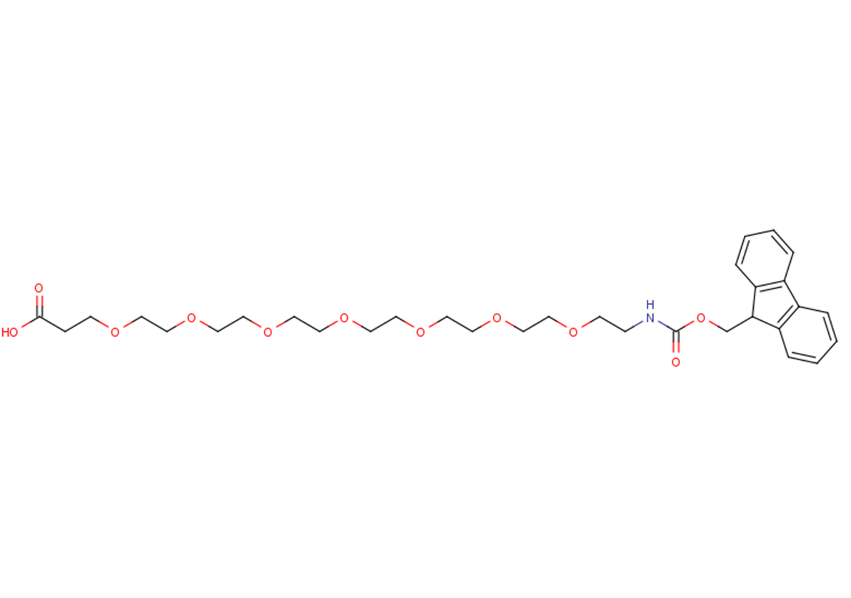 1-{[(9H-fluoren-9-ylmethoxy)carbonyl]amino}-3,6,9,12,15,18,21-heptaoxatetracosan-24-oic acid