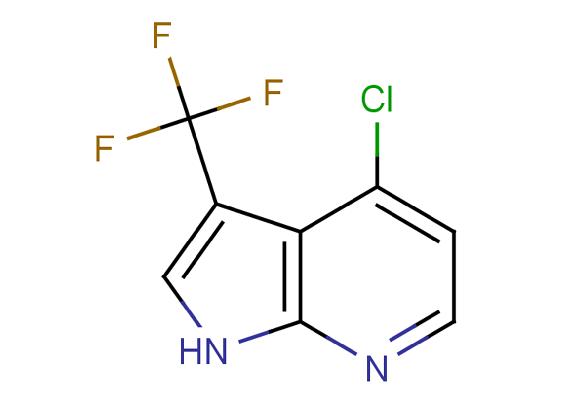 4-chloro-3-(trifluoromethyl)-1H-pyrrolo[2,3-b]pyridine