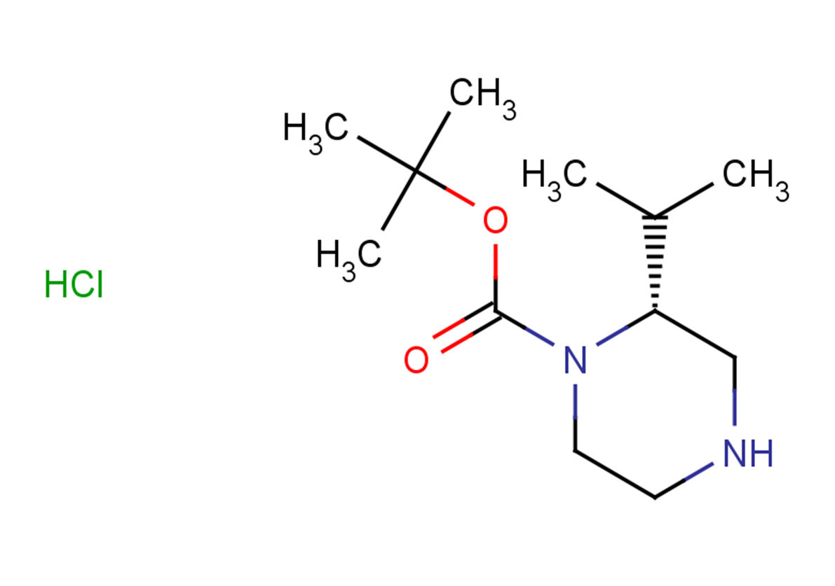 tert-butyl (2R)-2-(propan-2-yl)piperazine-1-carboxylate hydrochloride