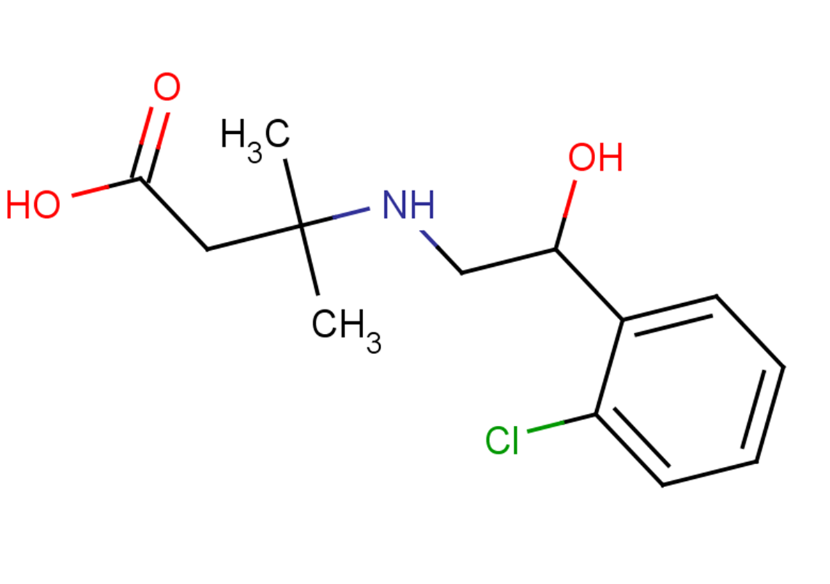 3-{[2-(2-chlorophenyl)-2-hydroxyethyl]amino}-3-methylbutanoic acid