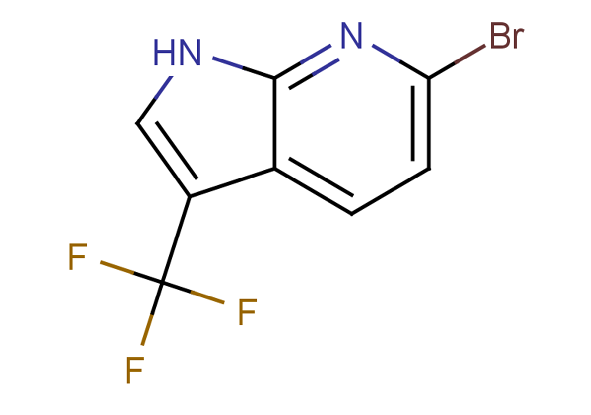 6-bromo-3-(trifluoromethyl)-1H-pyrrolo[2,3-b]pyridine