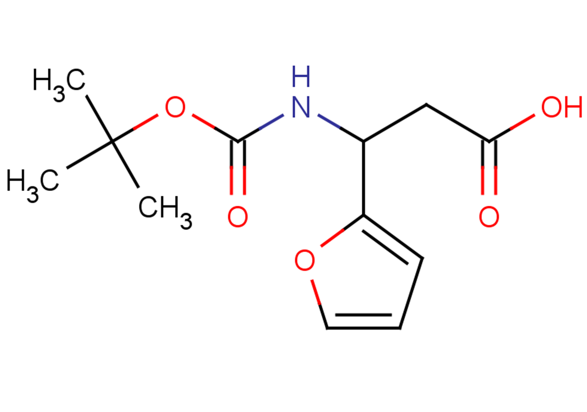 3-{[(tert-butoxy)carbonyl]amino}-3-(furan-2-yl)propanoic acid